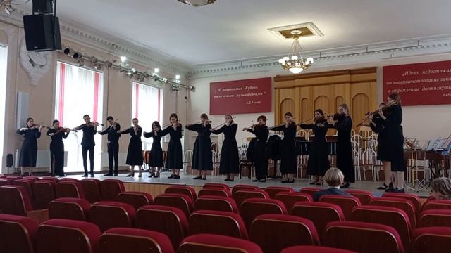 Рахманинов. Вокализ. Ансамбль скрипачей смотреть онлайн