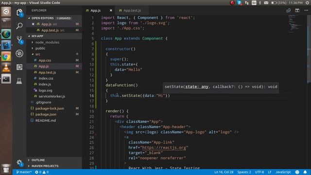 React js with jest tutorial | State Testing смотреть онлайн