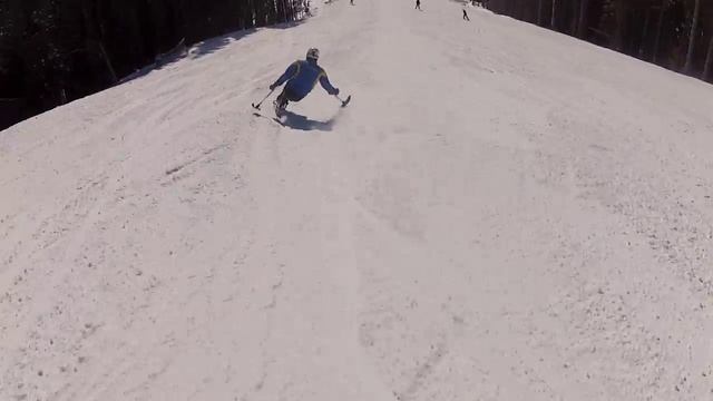 Карвинг для инвалидов. Моноски в моем исполнении. смотреть онлайн