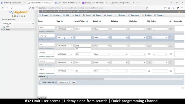 #32 Limit user access | Udemy clone from scratch in php | Quick programming tutorial смотреть онлайн