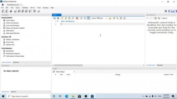 No connection established Mysql Workbench Windows 10