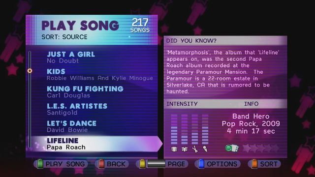 Band Hero Songlist смотреть онлайн