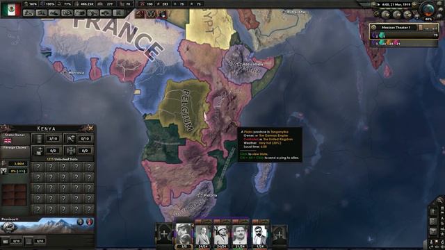 Hearts of Iron 4 - The Great War: Mexico #9 "El Ataque a Ucrania" смотреть онлайн