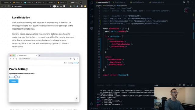 React 2025 – Firebase Admin with Next.js + SWR смотреть онлайн