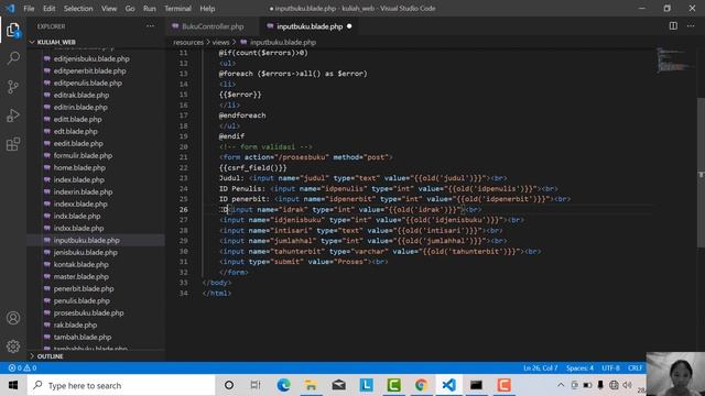 Form Validasi & Bootstrap 5 pada Database Perpustakaan part 1||Modul 7 смотреть онлайн