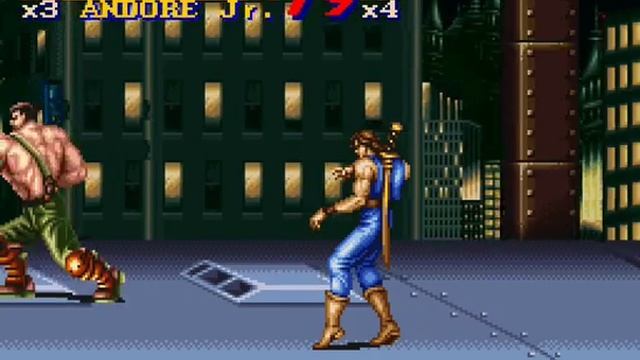 Final Fight 2 SNES 2 player expert mode 60fps смотреть онлайн
