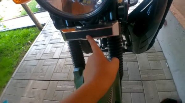 Я купил мопед alpha andes lux!