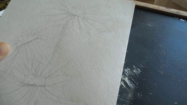 мой первый показательный МК - акварельные ромашки) смотреть онлайн