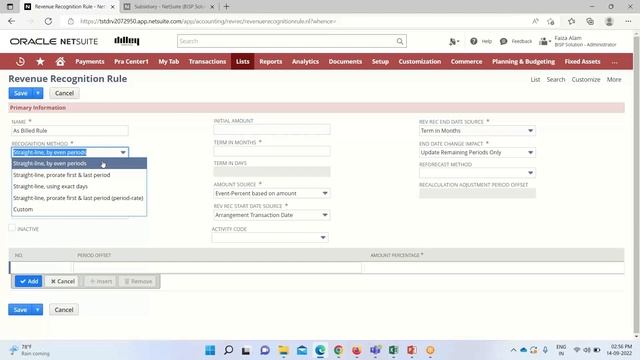 Oracle NetSuite Revenue Recognition Rules | NetSuite Consulting | NetSuite Jobs | NetSuite Profiles смотреть онлайн