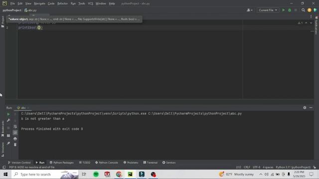 Python Boolean смотреть онлайн