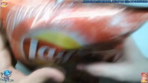 Распаковка и Обзор Еды Чипсы из Натурального Картофеля «LAY'S» КРАБ [Новогодняя Серия], 80 г.