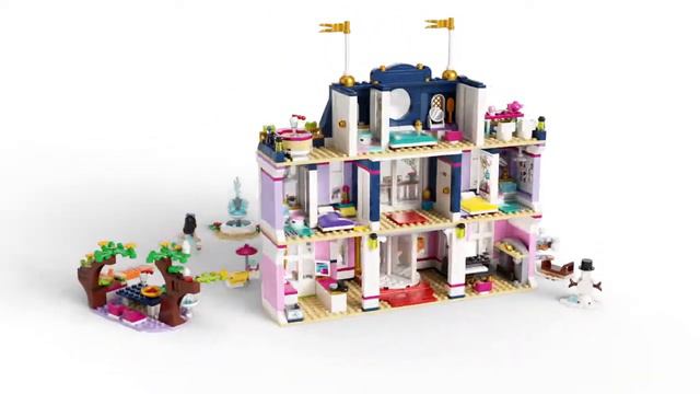 LEGO Friends Гранд-отель Хартлейк Сити 41684 смотреть онлайн
