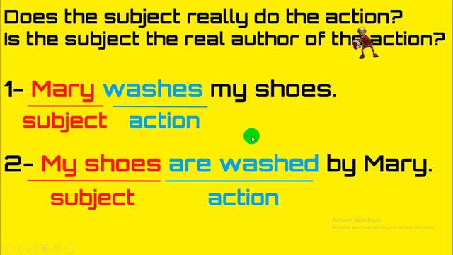 BAC Anglais Cours 11 - The Passive Voice - exercises corrected смотреть онлайн