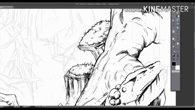 Digital Manga Inking