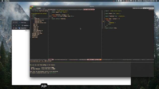 Live Coding - Code React bằng NeoVim + Tmux смотреть онлайн