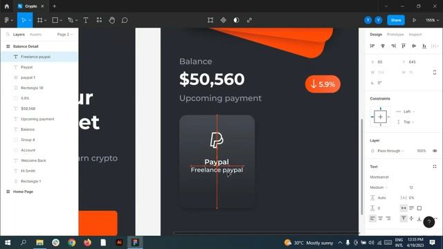 Crypto App UI/UX Design | Figma Mobile App Design Tutorial смотреть онлайн