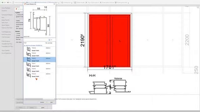 LogiKal Eğitim - İlk Adım/Yeni Ünite (Poz) Oluşturma