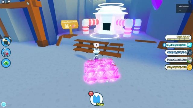 Rainbow Machine. How to Make Rainbow Pets. Pet Simulator X смотреть онлайн