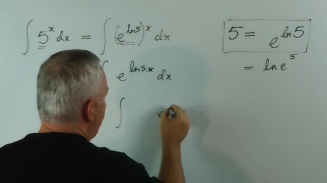Basic Integration Example 07 (Changing Base of an Exponential Function) смотреть онлайн