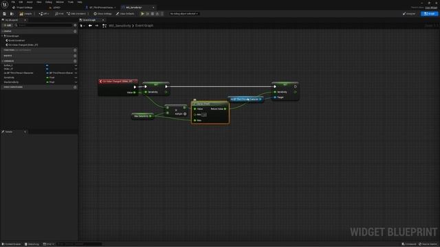 Изменение чувствительности мыши (UE4, UE5)