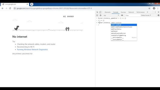 How to get High Score in Google's T-Rex run game смотреть онлайн