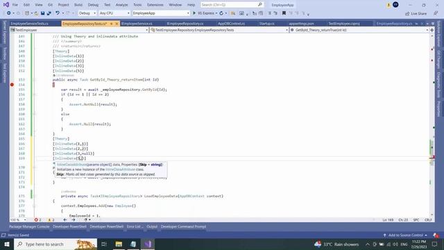 How we can use Theory attribute and InlineData attribute | xUnit | ASP.Net Core | EF Core | Part-5 смотреть онлайн