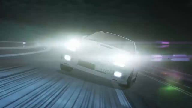 Аниме клип Initial D