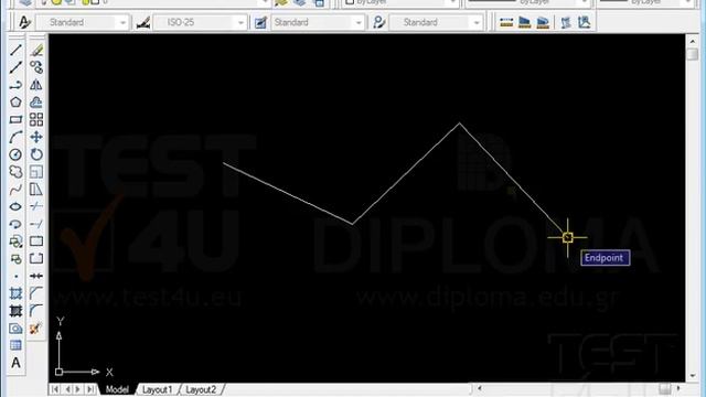 AutoCad - Λειτουργία και Διακοπή εντολών σχεδίασης смотреть онлайн