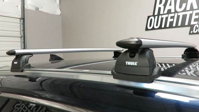 2016+ Mazda CX-9 with Thule Rapid Podium WingBar EVO Base Roof Rack смотреть онлайн