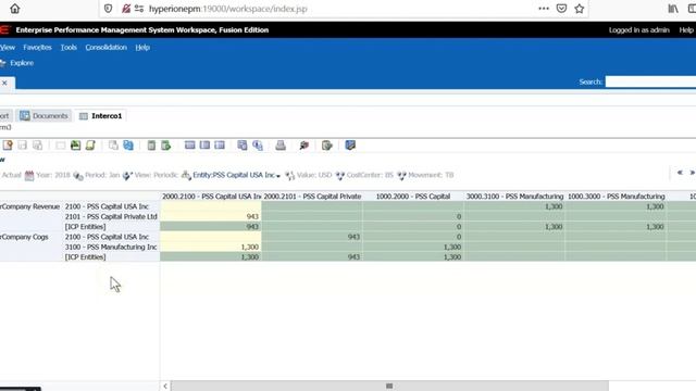 Hyperion Financial Management 11.2 - Intercompany Eliminations смотреть онлайн