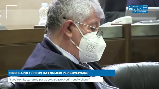 PIRO: BARDI TER NON HA I NUMERI PER GOVERNARE смотреть онлайн