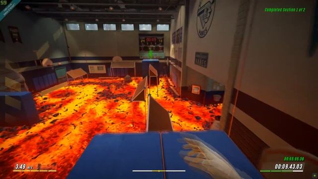 Hot Lava Surf Mastery - Complete 5 jumps or less смотреть онлайн