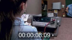 VC8246B measuring 470uf capacitor