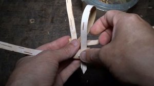 Плетение берестяной лентой  Часть 2