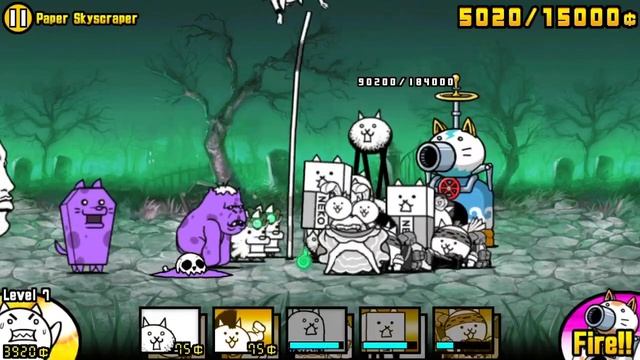 Battle Cats | Paper Skyscraper смотреть онлайн