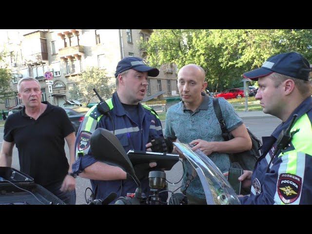 Москва. #12. Адвокат поверил в себя и уехал по 19.3 КоАП в отдел изучать ПДД РФ смотреть онлайн