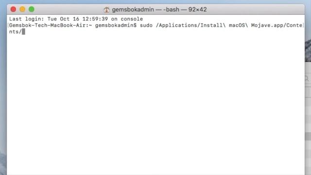 Create a Bootable Mojave USB Installer Flash Drive in Mac OS X 10.14 смотреть онлайн
