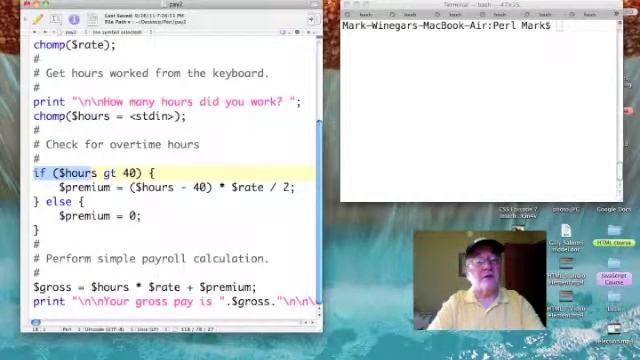 Perl: if-then-else смотреть онлайн