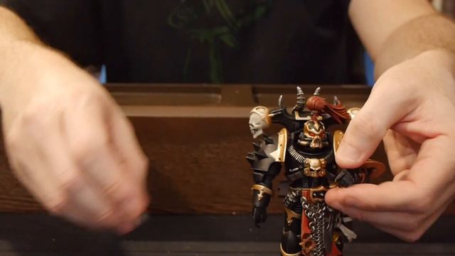 Unboxing: Joy Toy Warhammer 40,000 Chaos Space Marines Black Legion Brother Narghast смотреть онлайн