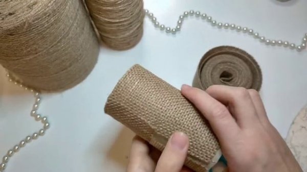 10 ИДЕЙ из БЕЧЁВКИ (джут, нитки, шпагат) | Идеи из бечёвки (джут) | Jute craft | Artesanía de yute