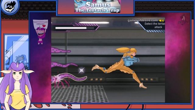 Sinfully Weird Games Metroid Samus The Tentacle Trap смотреть онлайн