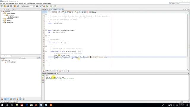 التاريخ والوقت لغة الجافا طريقة بسيطة جدا (Date and Time in Java) смотреть онлайн