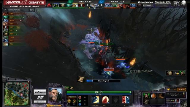 PH 6-9 [S] | Groupstage | ARCANYS vs INFAMOUS [G2] 'damage aura gaming' смотреть онлайн