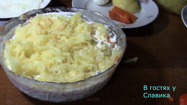 Cалат Мимоза Классический Рецепт.Mimosa salad recipe. смотреть онлайн