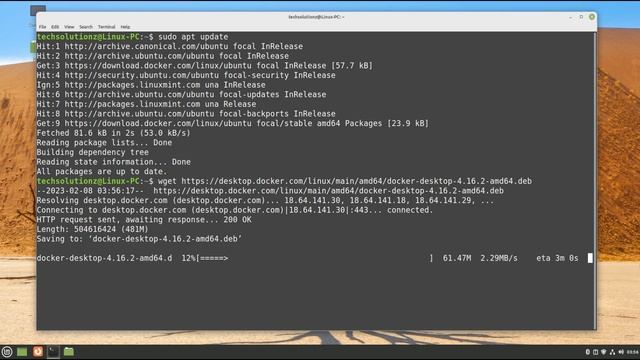 How to Install Docker Desktop on Linux Mint 20.3 Una | Docker Desktop on Linux смотреть онлайн