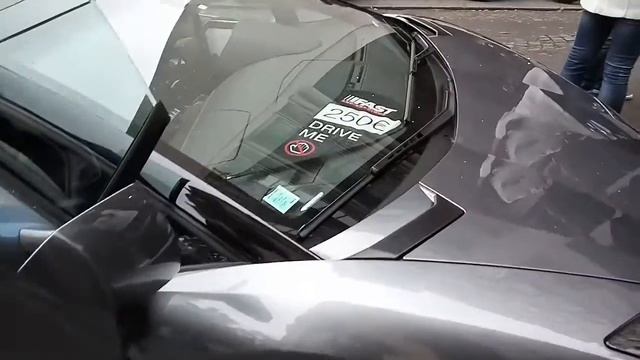 Ferrari California , Lamborghini Aventador roadster , Huracan spider in Paris смотреть онлайн