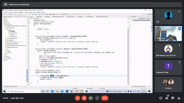 Java Lec- 42 (Select in Spring MVC) смотреть онлайн