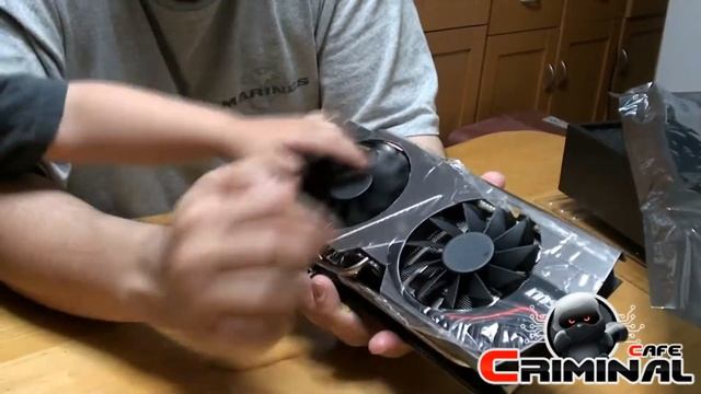 MSI GTX580 Lightning unboxing смотреть онлайн