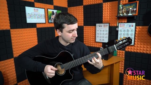 ⭐️Уроки Гитары для взрослых и детей⭐️Научиться правильно играть аккорды, техники⭐️Теория⭐️Ноты⭐️Таб смотреть онлайн