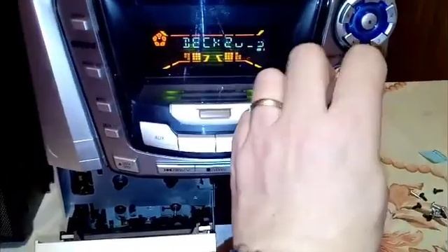 Mini system Panasonic SA-AK300 repair. смотреть онлайн